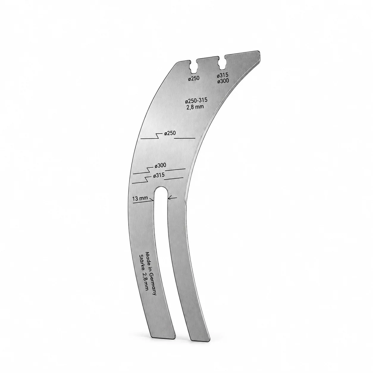 EURO Spaltkeil für Felder Hammer Format4 Ø 250–315 mm 2,8 mm Federstahl