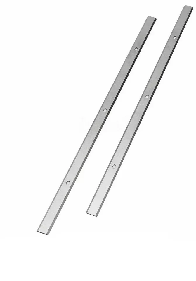 2x Wende-Hobelmesser für Metabo DH330 - 316 - 2-Langlöcher HSS 332x12x1,5