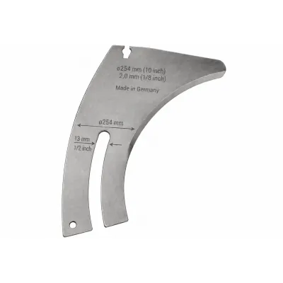 Spaltkeil für Hammer K2 – Ø 250 mm – 2,0 mm – Aufnahme 13 mm – Federstahl Vorschau 2